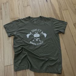 Oakley Skull Graphic T-Shirt Men's Black