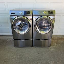SAMSUNG WASHER AND GAS DRYER 