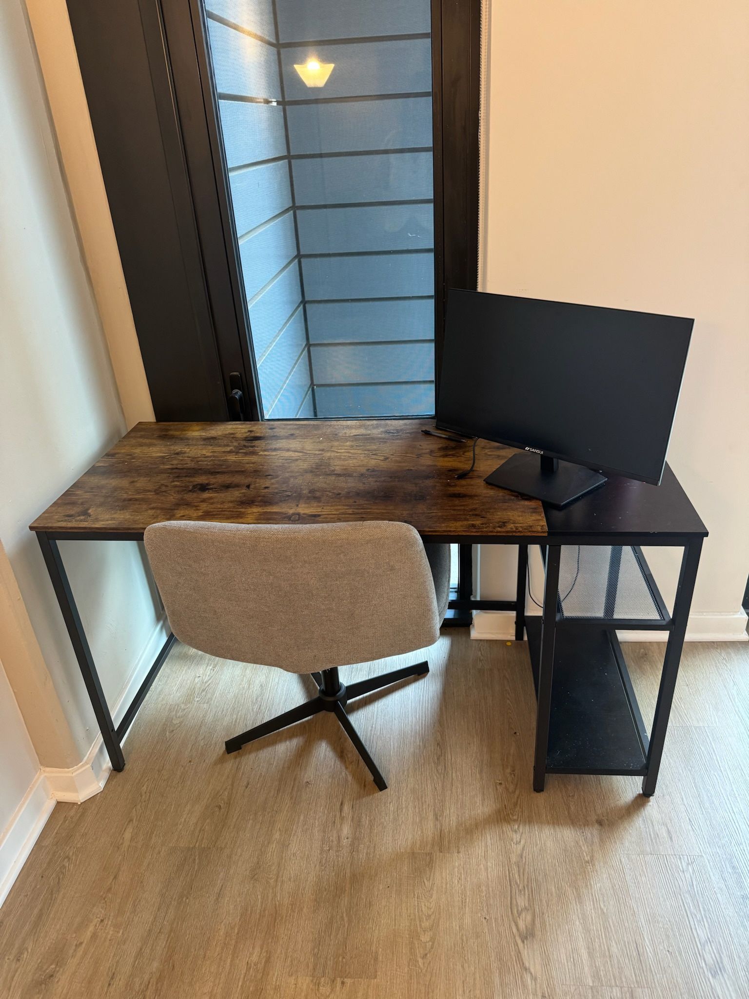 Wood desk