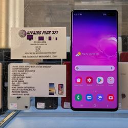 Unlocked Black Galaxy S10 Plus 128gb