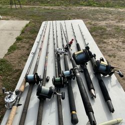 Fishing Rods & Reels 