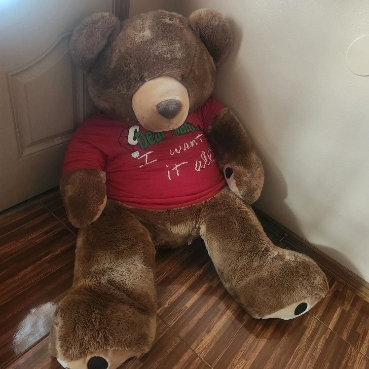Giant Christmas Teddy Bear