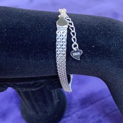 Silver Mesh Bracelet 