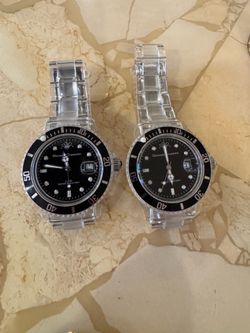 2 Plastic Novelty Watches