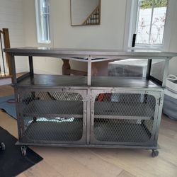 Metal Media Console/storage Stand 