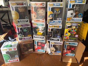 Disney/marvel funko pops