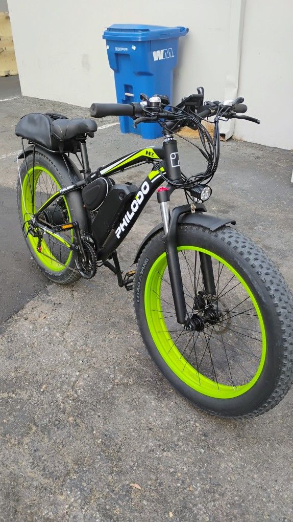 21 Speed Aluminum 1000 W Electric Mountain Bike
