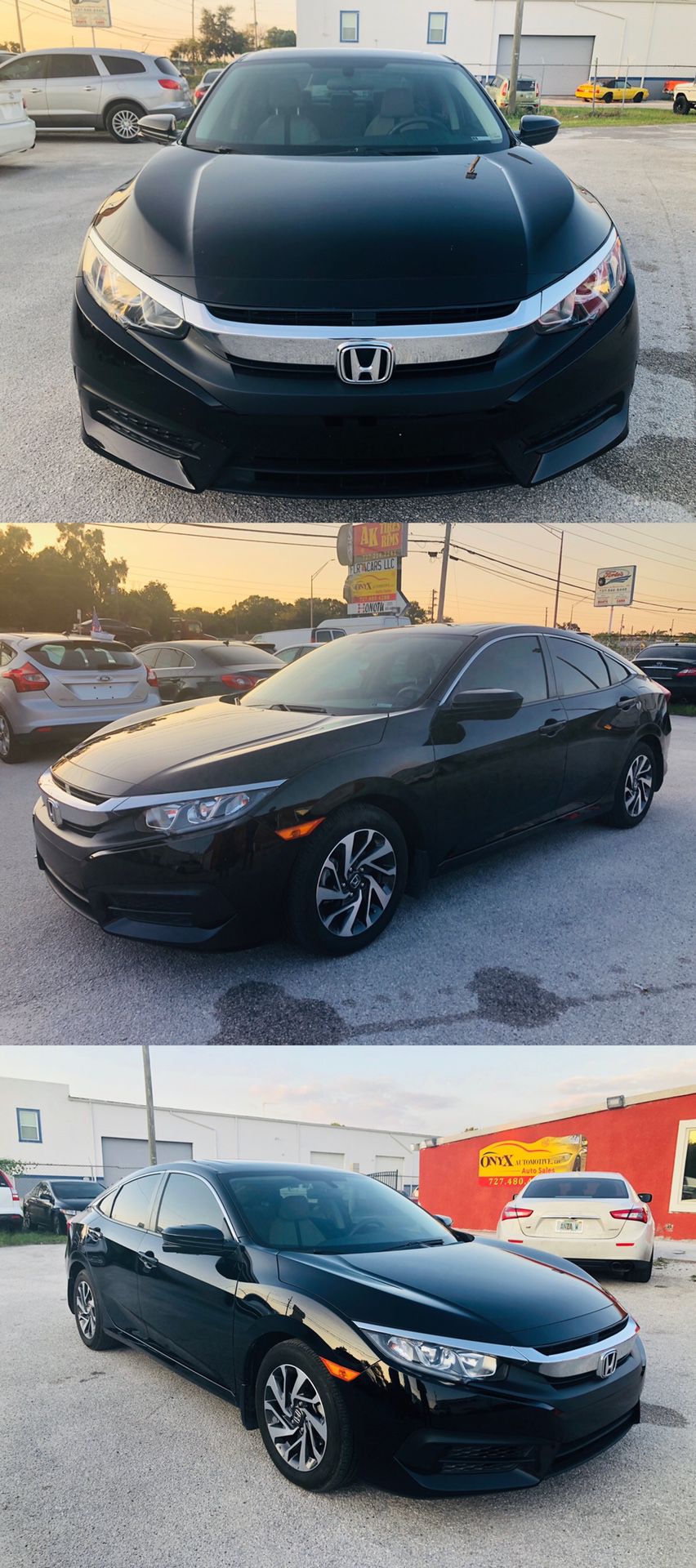 2018 Honda Civic EX 24k Miles $18k KBB factory Warranty perfect Trades Welcome Open 7 days