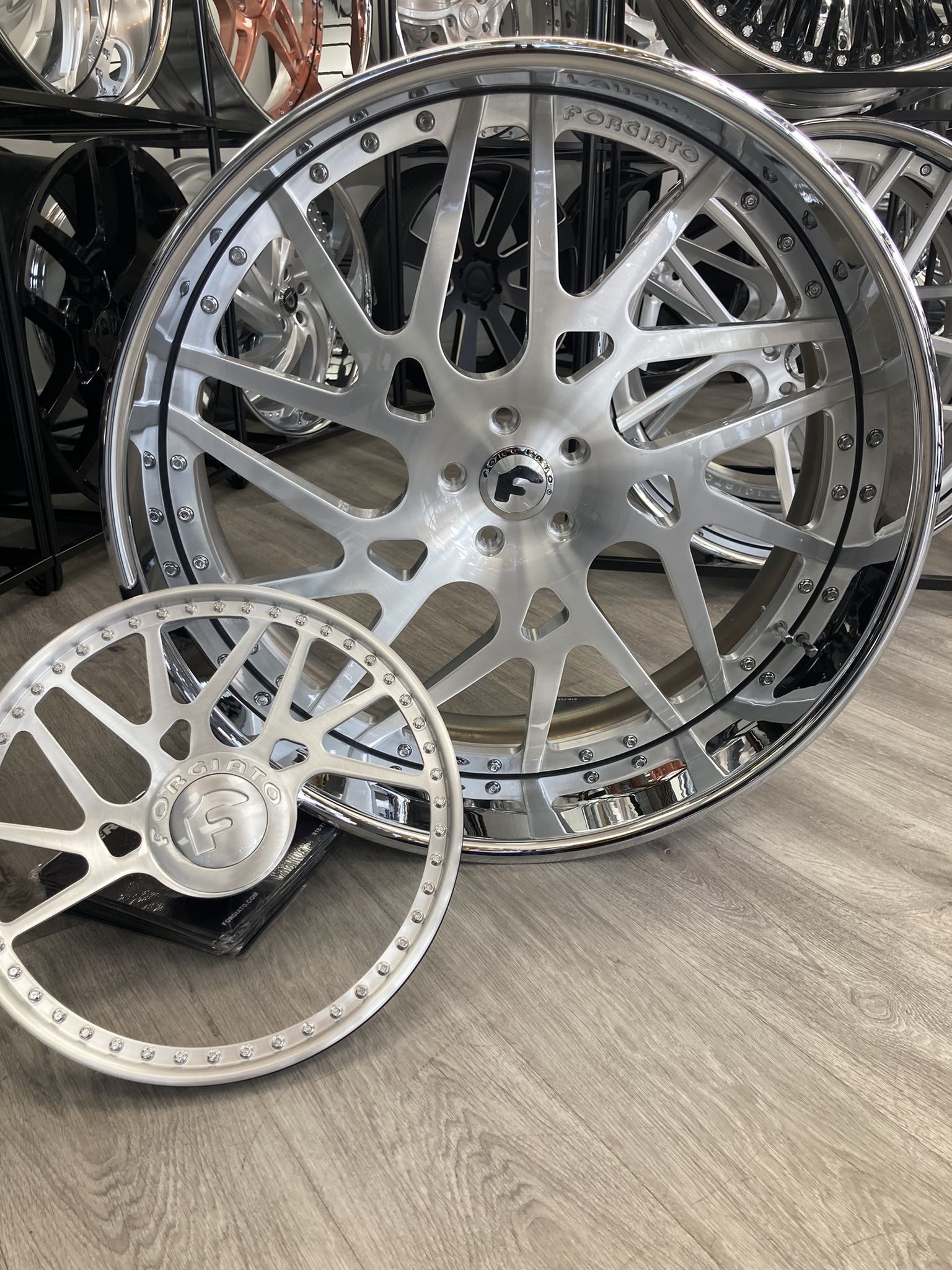 26 INCH FORGIATO TWISTED MAGLIA WHEELS