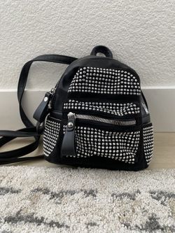 Rhinestone Mini Backpack