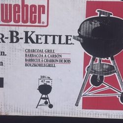 Weber Kettle Bbq Grill New