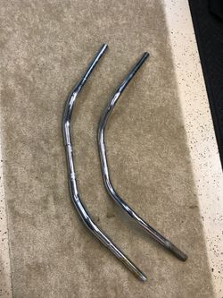 Harley Bar Set 1” ”Chubbys Drag Bars & Set , 3/4”...