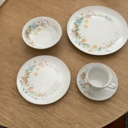 PREMIER Fine China Berkshire MD104 Platinum Trim