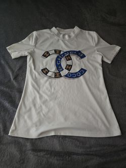 Chanel Coco Graphic White T-Shirt