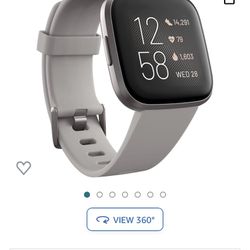 Fitbit Versa 2 in Lilac Color, Size Small