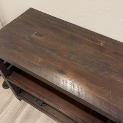 Solid Wood 3-Tier Shelf