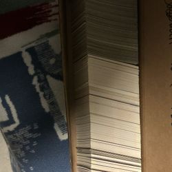 baseball and football card lot