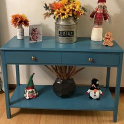 Teal Console  Blue Table Check More Picture Conditions 