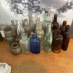 Vintage Glass Bottles