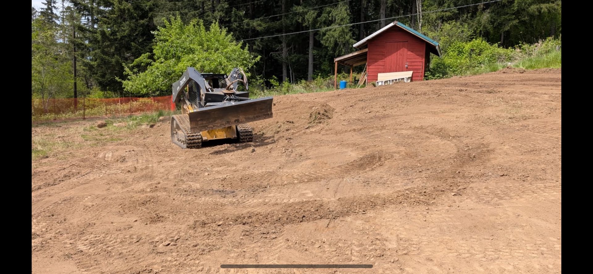 Skidsteer Dozerblade Attachment Johndeere