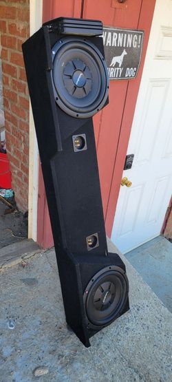 Rockford Fosgate Dual Subwoofer Speaker Box