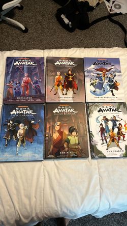 Dark horse avatar the last air bender hardcover comics lot