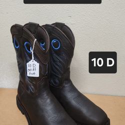 Ariat Work Boot Size 10 D SOFT SQUARE TOE 
