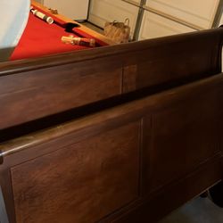 Queen Sleigh Bed Frame