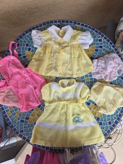 Vintage Mid-Century Baby Clothes Bundle (5-Piece Lot)