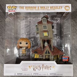The Burrow and Molly Weasley Funko Pop
