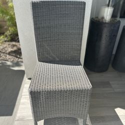 Outdoor Dinning Chair Crate And Barrel Wicker