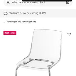 2 IKEA TOBIAS chair 