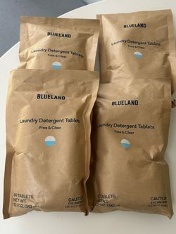 240 Blue Land laundry detergent tablets
