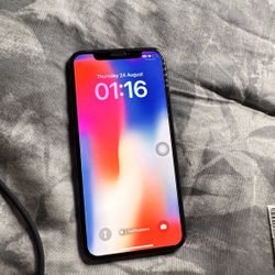 UNLOCKED IPHONE X 64GB 100% Battery 