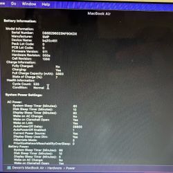 MacBook Air 13” (2015) – 8GB RAM / 121GB SSD – Great Condition