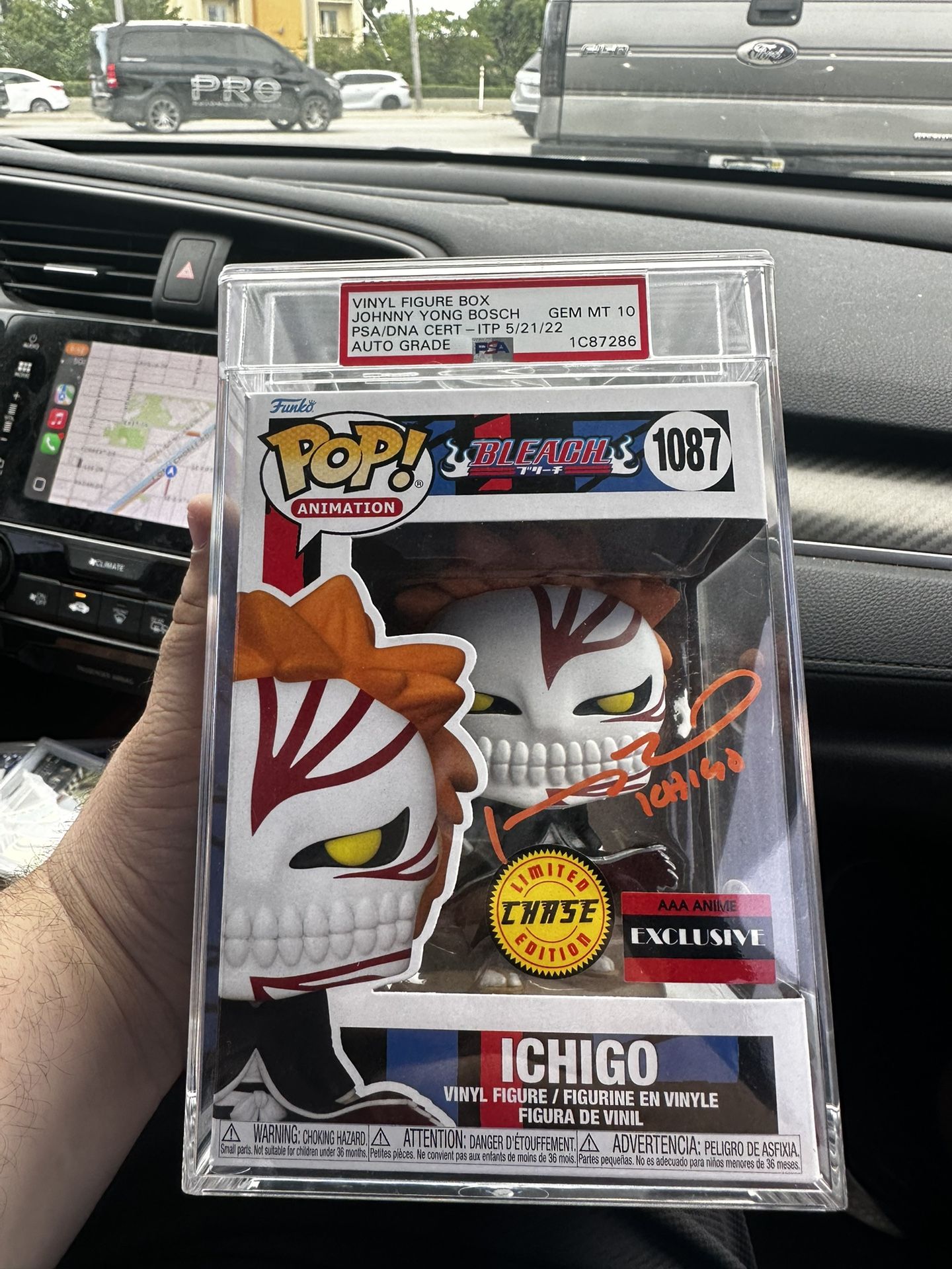 PSA 10 GRAIL AUTO ICHIGO 1087 Funko Pop