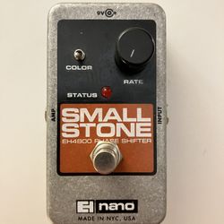 Electro-Harmonix Nano Small Stone phase shifter effects pedal 