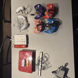 Red Nintendo Wii with HDMI