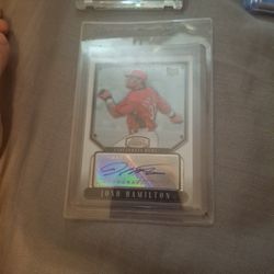 2007 Bowman Sterling *Josh Hamilton* Rookie Autograph 