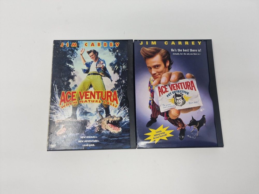 Ace Ventura DVDs & The Mummy DVDs 1&2 Bundle