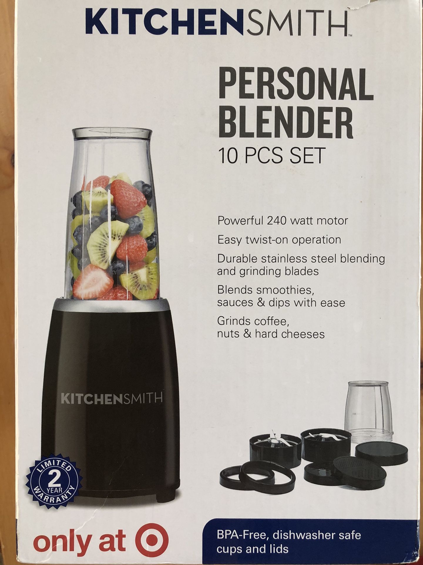 Blender Kitchen Smith BPA Free and dishwasher safe
