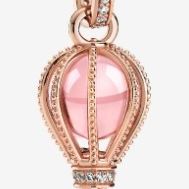 Pandora Sparkling Pink Hot Air Balloon Dangle Charm