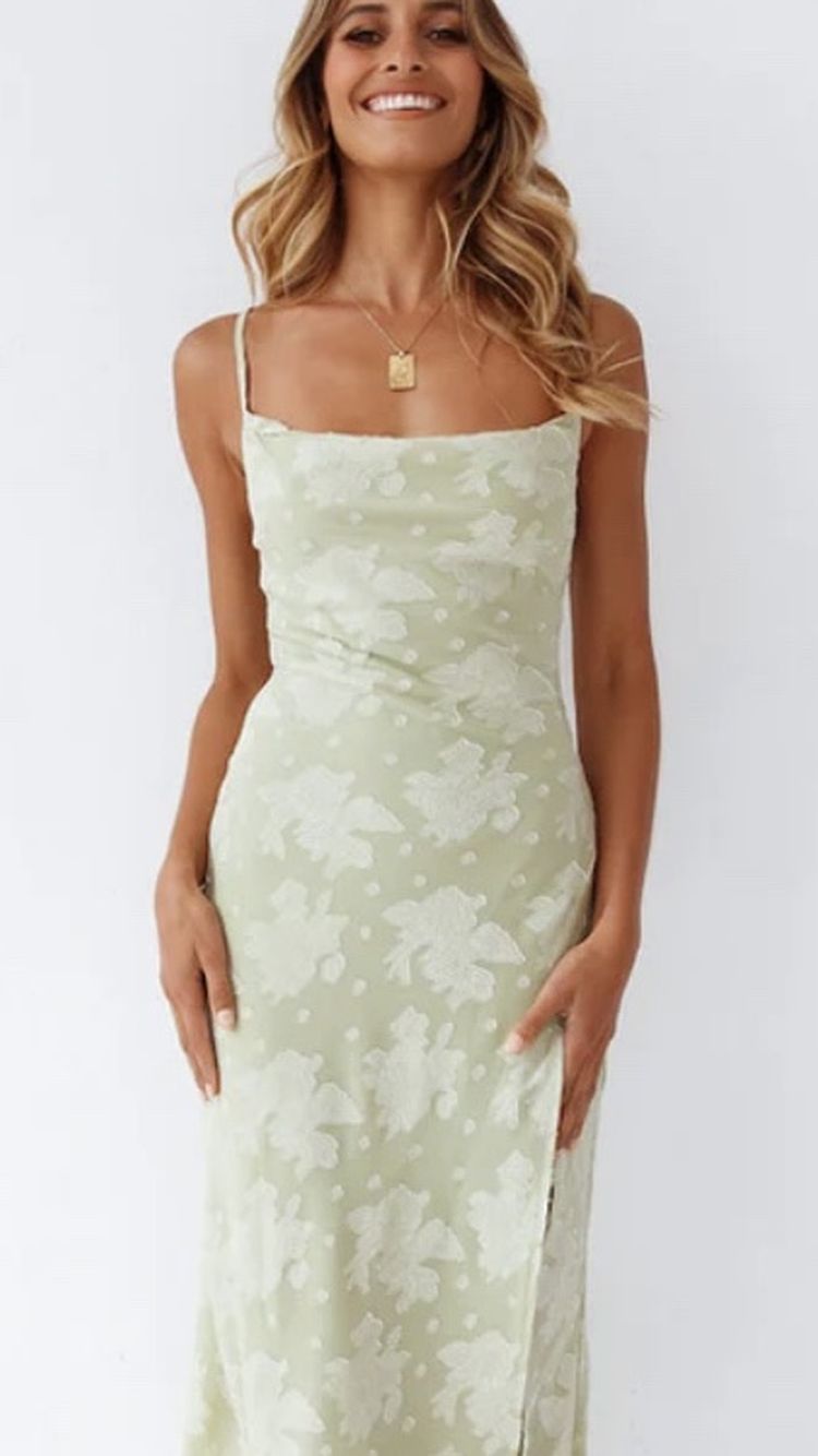 Brand new sage green dress