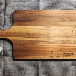 Custom Wood Burned Cutting Board