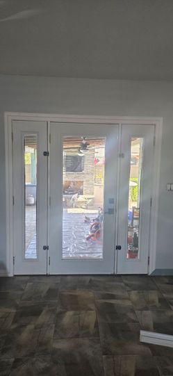French doors 64" x 80"