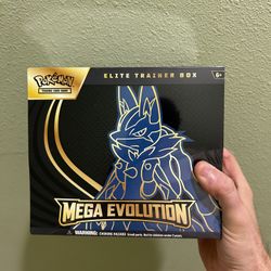 Mega Evolution Elite Trainer Box
