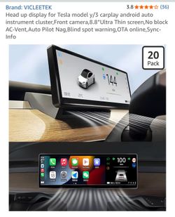 Tesla head up screen