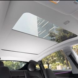 Model Y Juniper Power Sunshade Retractable Glass Roof Sun Shade  for Tesla