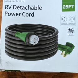 Rv Power Cord (50amp, 25ft)