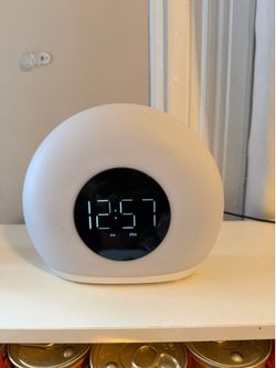 Sunrise Alarm Clock with Color-Changing LED Night Light